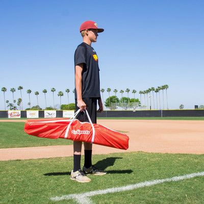 GoSports 7x7 Foot Baseball Practice Hitting & Pitching Net & Frame (Open Box) - VMInnovations