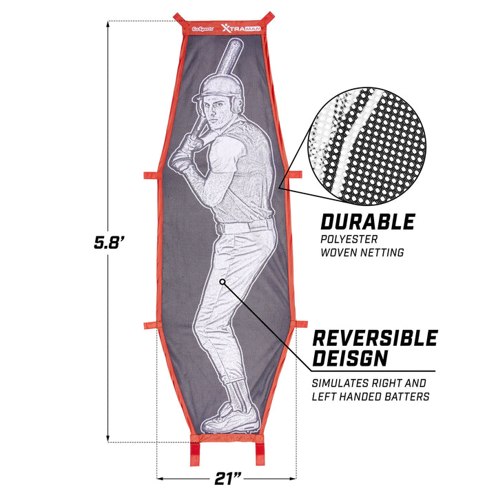 GoSports Batter Target & Strike Zone Baseball & Softball Pitching Kit (Open Box) - VMInnovations