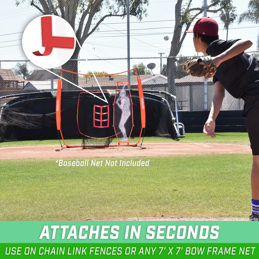 GoSports Batter Target & Strike Zone Baseball & Softball Pitching Kit (Open Box) - VMInnovations