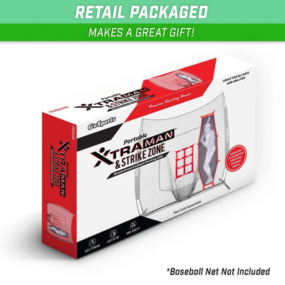 GoSports Batter Target & Strike Zone Baseball & Softball Pitching Kit (Open Box) - VMInnovations