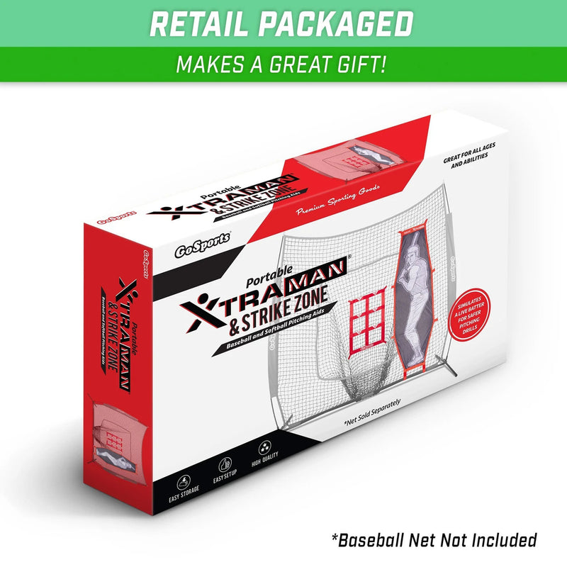 GoSports Batter Target & Strike Zone Baseball & Softball Pitching Kit(For Parts)