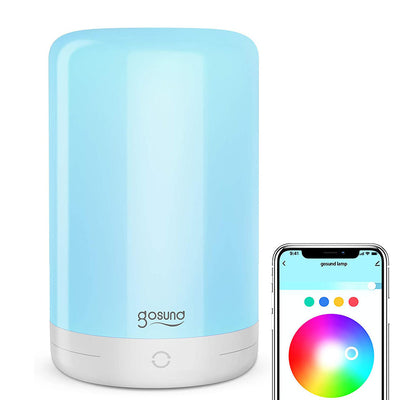 Smart Voice Control Wifi Bedside Lamp Compatible with Google/Alexa (Open Box)