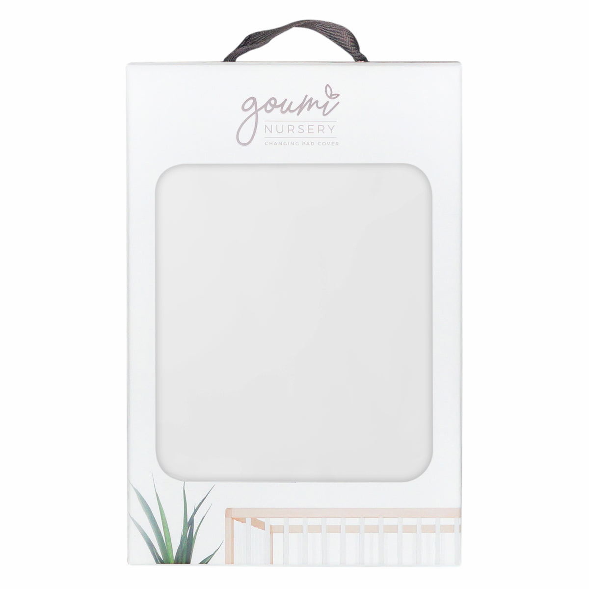 Goumikids Soft Organic Cotton Bamboo Baby Fabric Changing Pad Cover, Desert Mist - VMInnovations