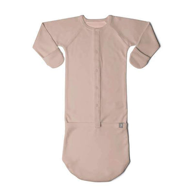 Goumikids Baby Sleeper Gown Bamboo Sleepsack Pajama Clothes 0-3M Rose (Open Box)