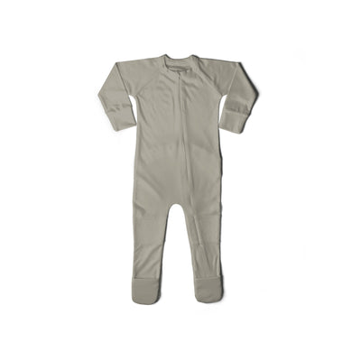 Goumikids Unisex Baby Footie Pajamas Organic Sock Sleeper Clothes, 18-24M Moss - VMInnovations