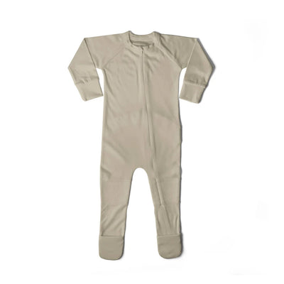 Goumikids Unisex Baby Footie Pajamas Sock Sleeper Clothes, 9-12M Soybean - VMInnovations