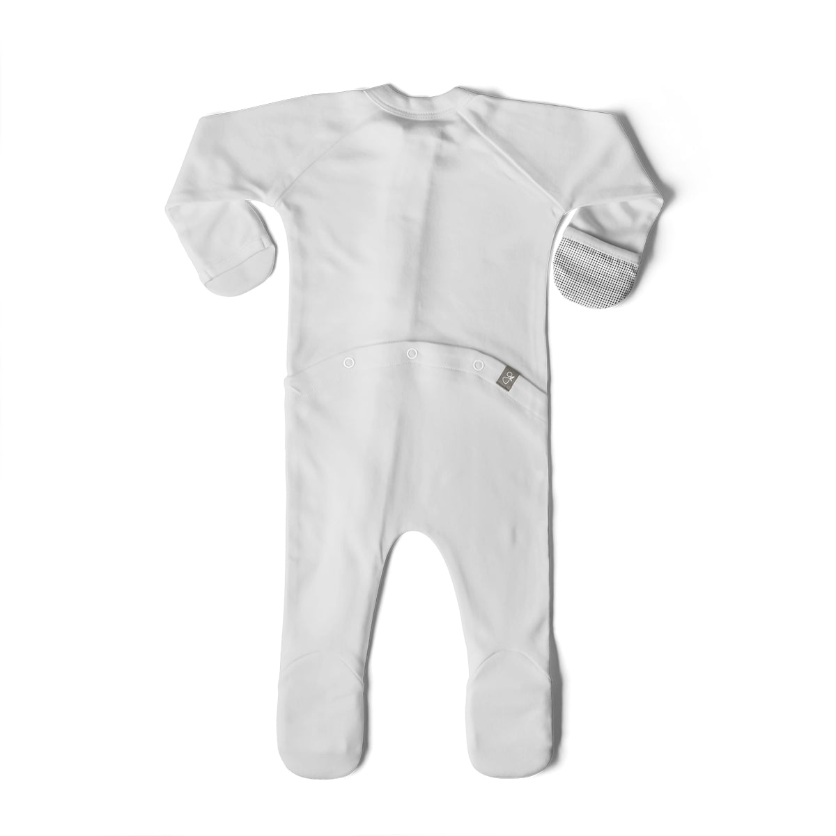 Goumikids Unisex Baby Footie Pajamas Organic Sleeper Clothes, 0-3M Desert Mist - VMInnovations