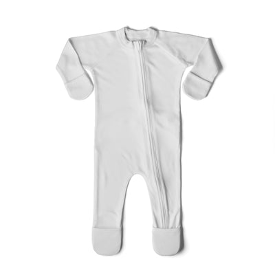 Goumikids Unisex Baby Footie Pajamas Organic Sleeper Clothes, 0-3M Desert Mist