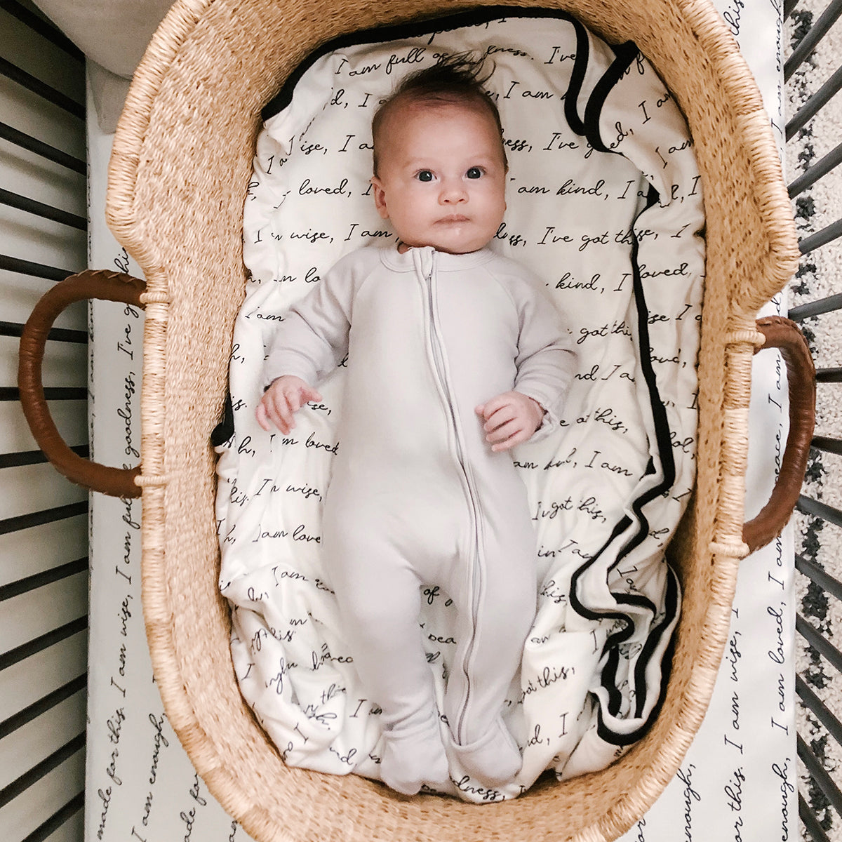 Goumikids Unisex Baby Footie Pajamas Organic Sleeper Clothes, 0-3M Desert Mist - VMInnovations