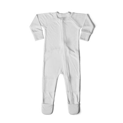 Goumikids Unisex Baby Footie Pajamas Organic Sleeper Clothes, 12-18M Desert Mist