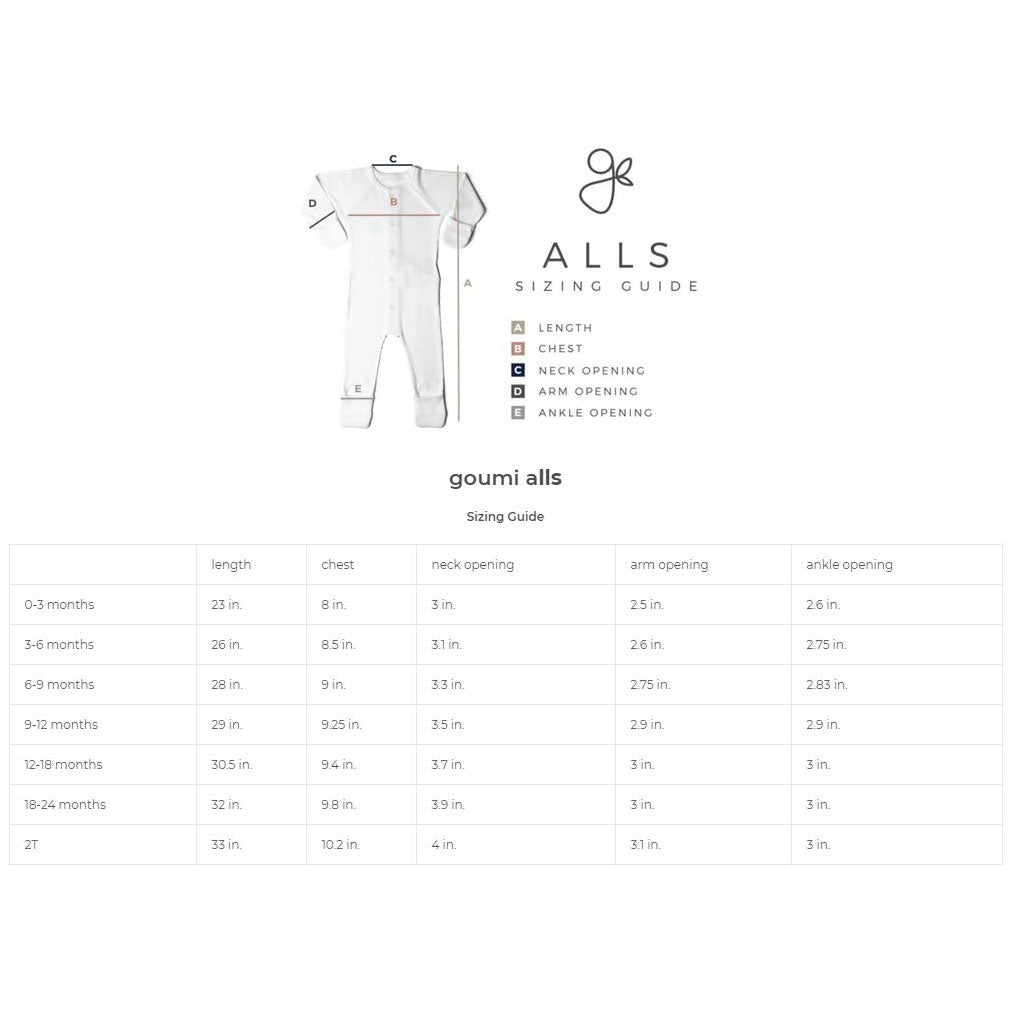 Goumikids Unisex Baby Footie Pajamas Organic Sock Sleeper Clothes, 0-3M Pewter
