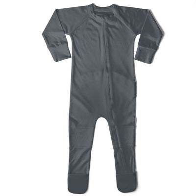 Goumikids Unisex Baby Footie Pajamas Organic Sleeper Clothes, 9-12M Midnight - VMInnovations