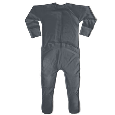 Goumikids Unisex Baby Footie Pajamas Organic Sleeper Clothes, 9-12M Midnight - VMInnovations
