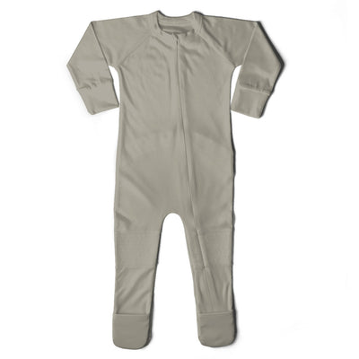 Goumikids Unisex Baby Footie Pajamas Organic Sock Sleeper Clothes, 6-9M Moss - VMInnovations