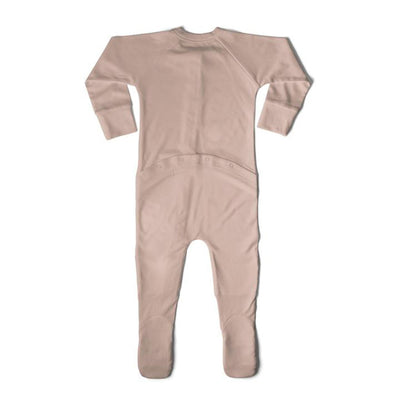 Goumikids Unisex Baby Footie Pajamas Organic Sock Sleeper Clothes, 6-9M Rose - VMInnovations