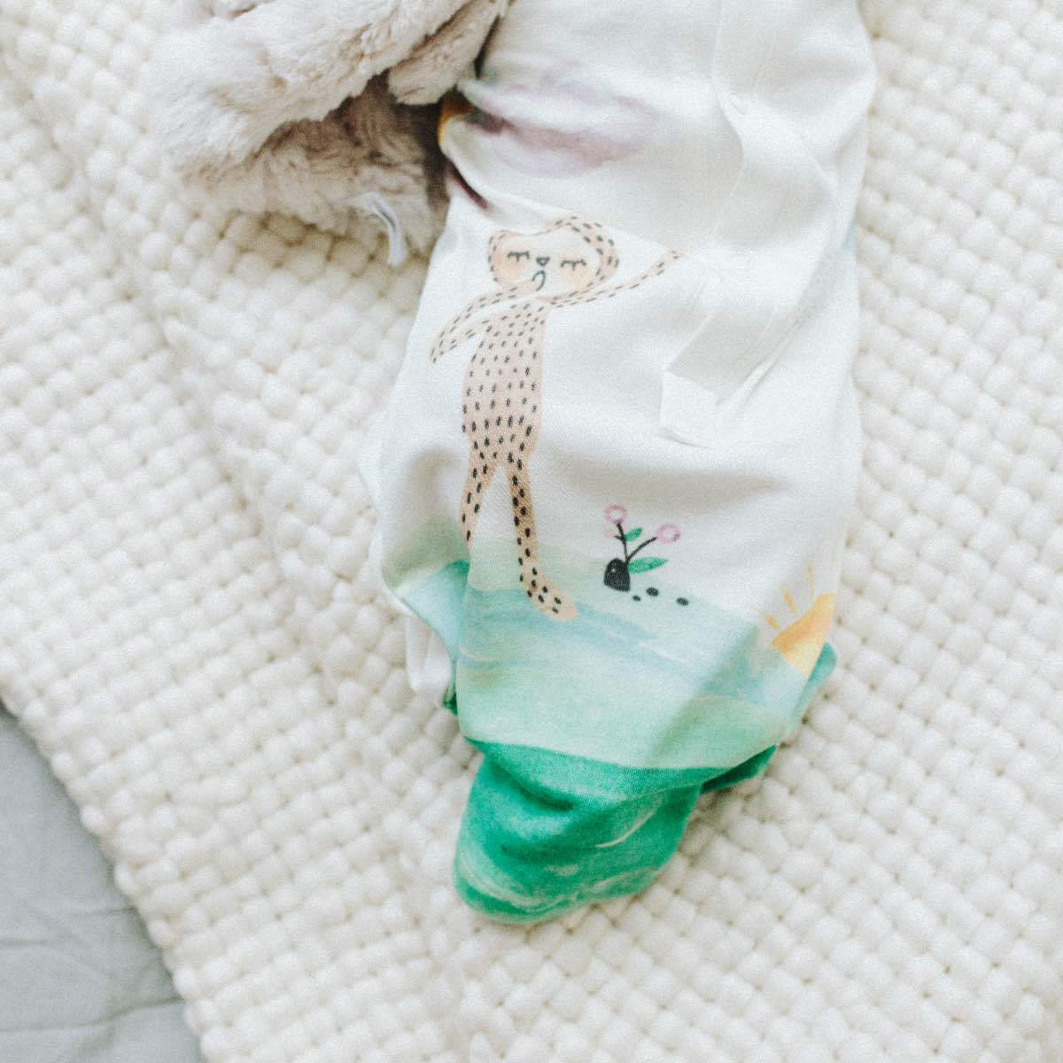 Goumikids Organic Baby Outfits & Accessories Bundle, 3-6M Dreams Full of Wonder - VMInnovations