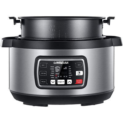 GoWise 12-in-1 Multi Functional 9.5 Qt Stainless Steel Pressure Cooker(Open Box)