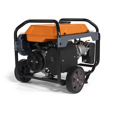 Generac GP Series 3600 Watt Max Gas Powered Camping Rolling Portable Generator