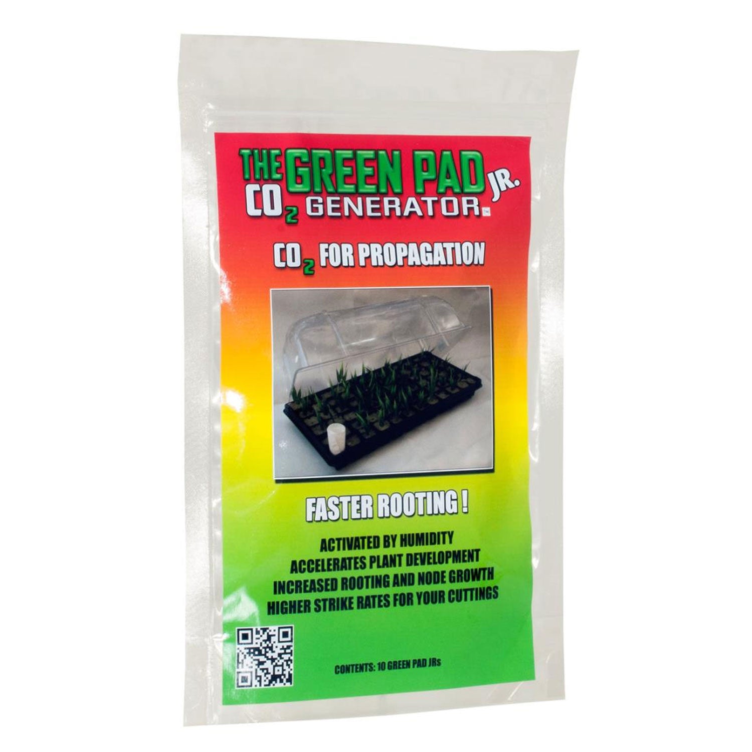 The Green Pad Junior GP6010 Carbon Dioxide Generator for Propagating, 10 Pads - VMInnovations