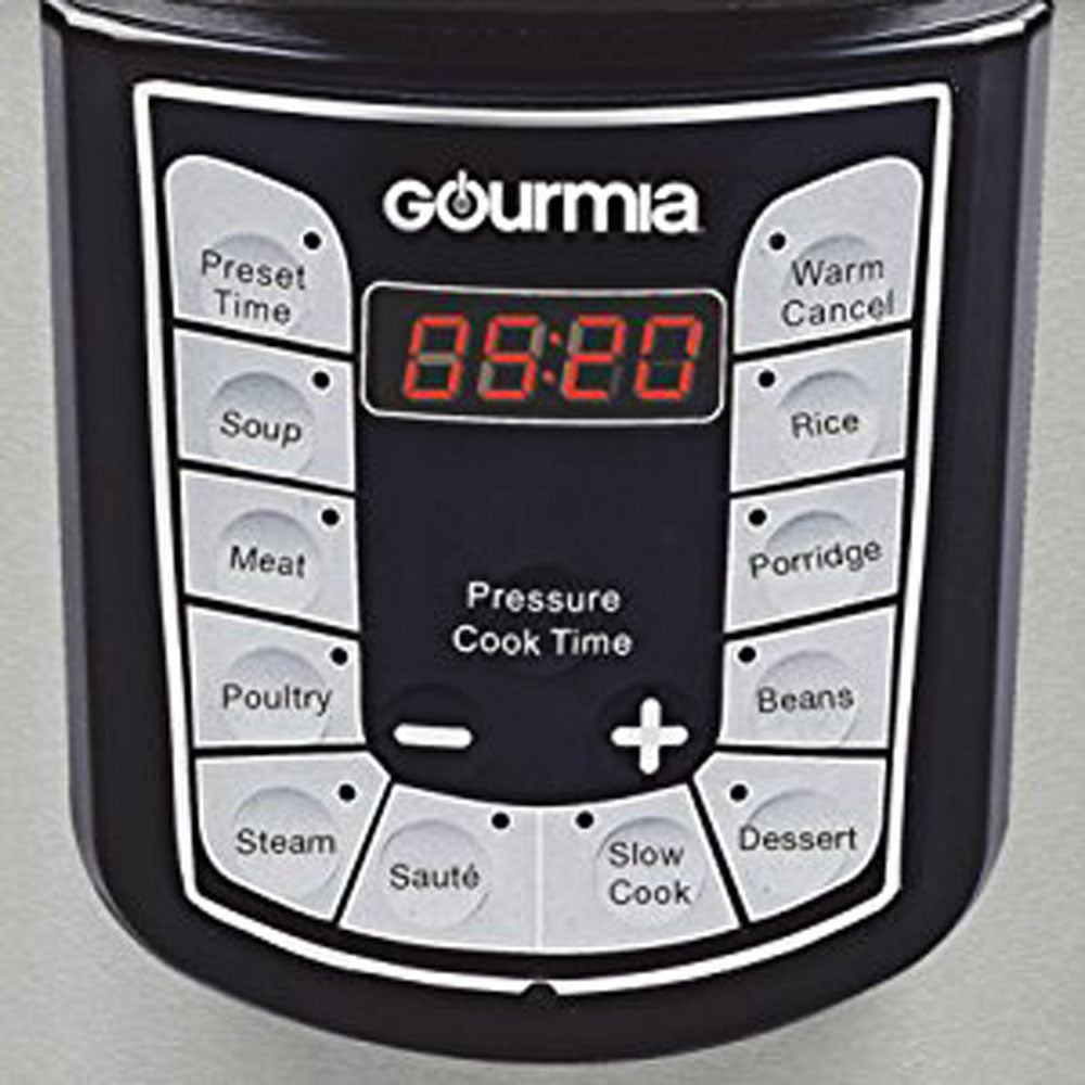 Gourmia Smart Pot 4 Quart Multimode 13 Program Pressure Cooker, (Open Box)