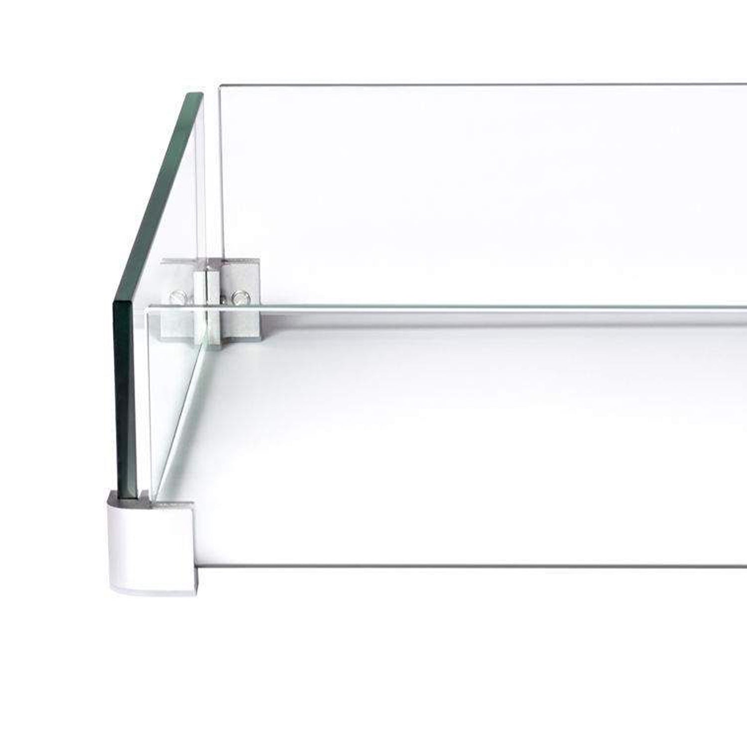 Napoleon GPFSE-WNDSCRN Square Glass Windscreen Guard for Outdoor Fire Tables