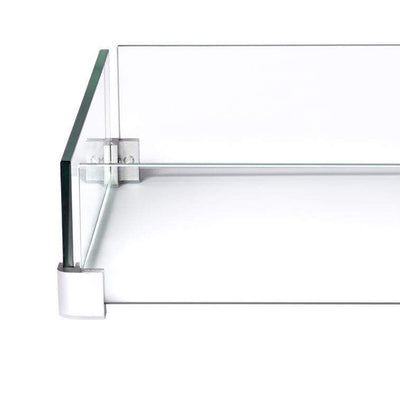 Napoleon GPFSE-WNDSCRN Square Glass Windscreen Guard for Outdoor Fire Tables