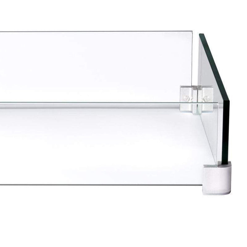 Napoleon GPFSE-WNDSCRN Square Glass Windscreen Guard for Outdoor Fire Tables