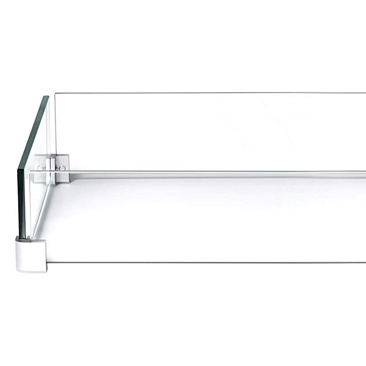Napoleon GPFTR-WNDSCRN Rectangle Glass Windscreen Guard for Outdoor Fire Tables