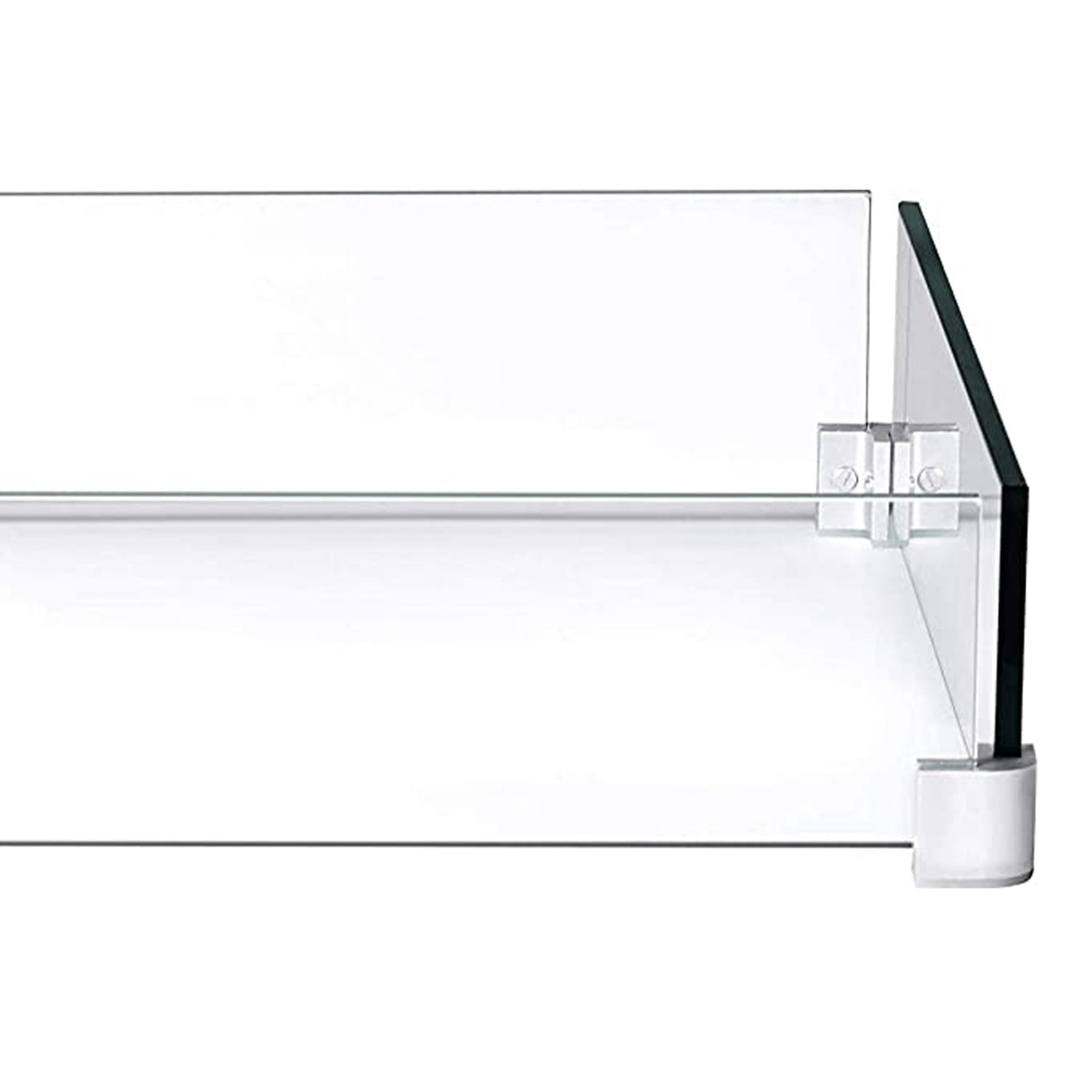 Napoleon GPFTR-WNDSCRN Rectangle Glass Windscreen Guard for Outdoor Fire Tables