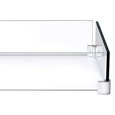 Napoleon GPFTR-WNDSCRN Rectangle Glass Windscreen Guard for Outdoor Fire Tables