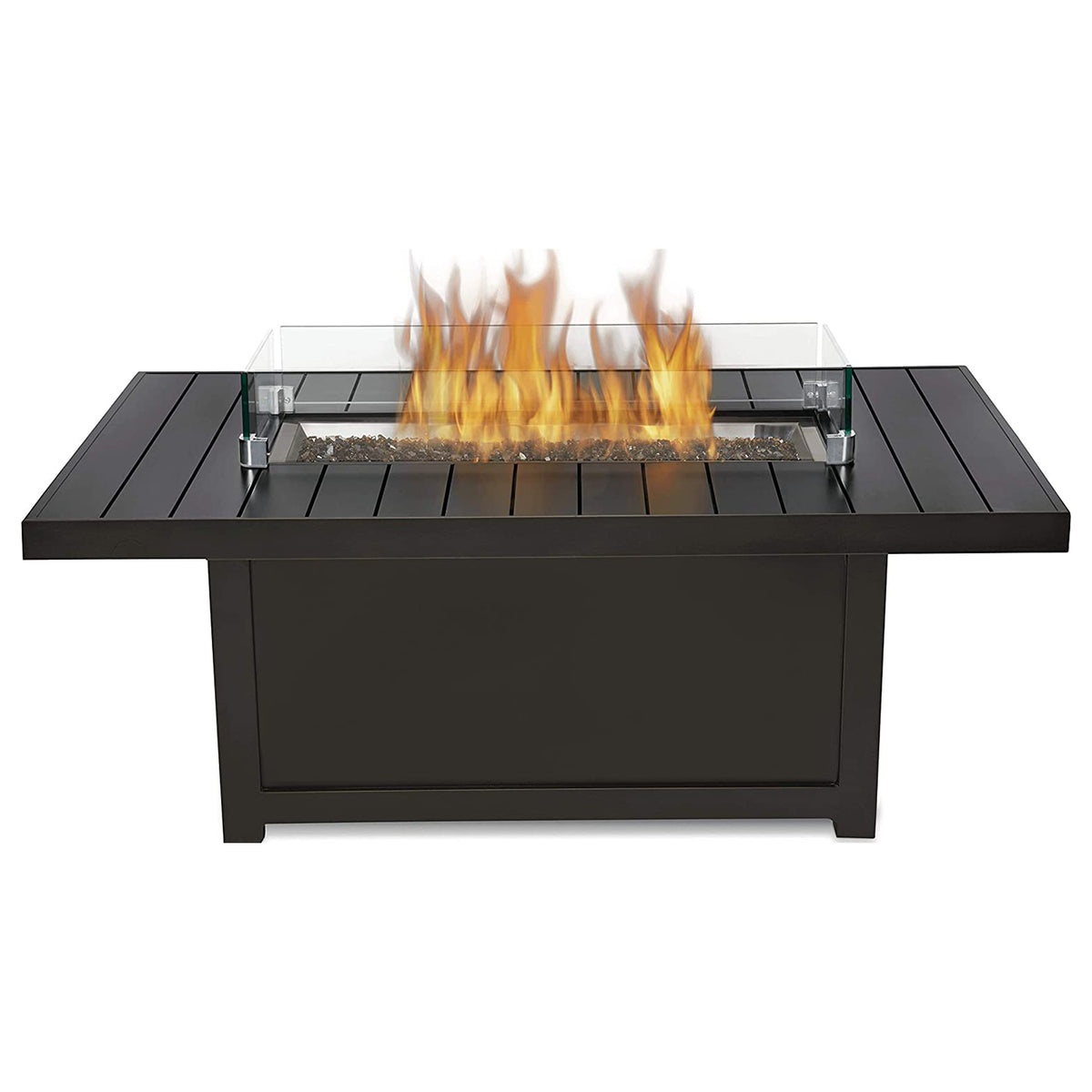 Napoleon GPFTR-WNDSCRN Rectangle Glass Windscreen Guard for Outdoor Fire Tables