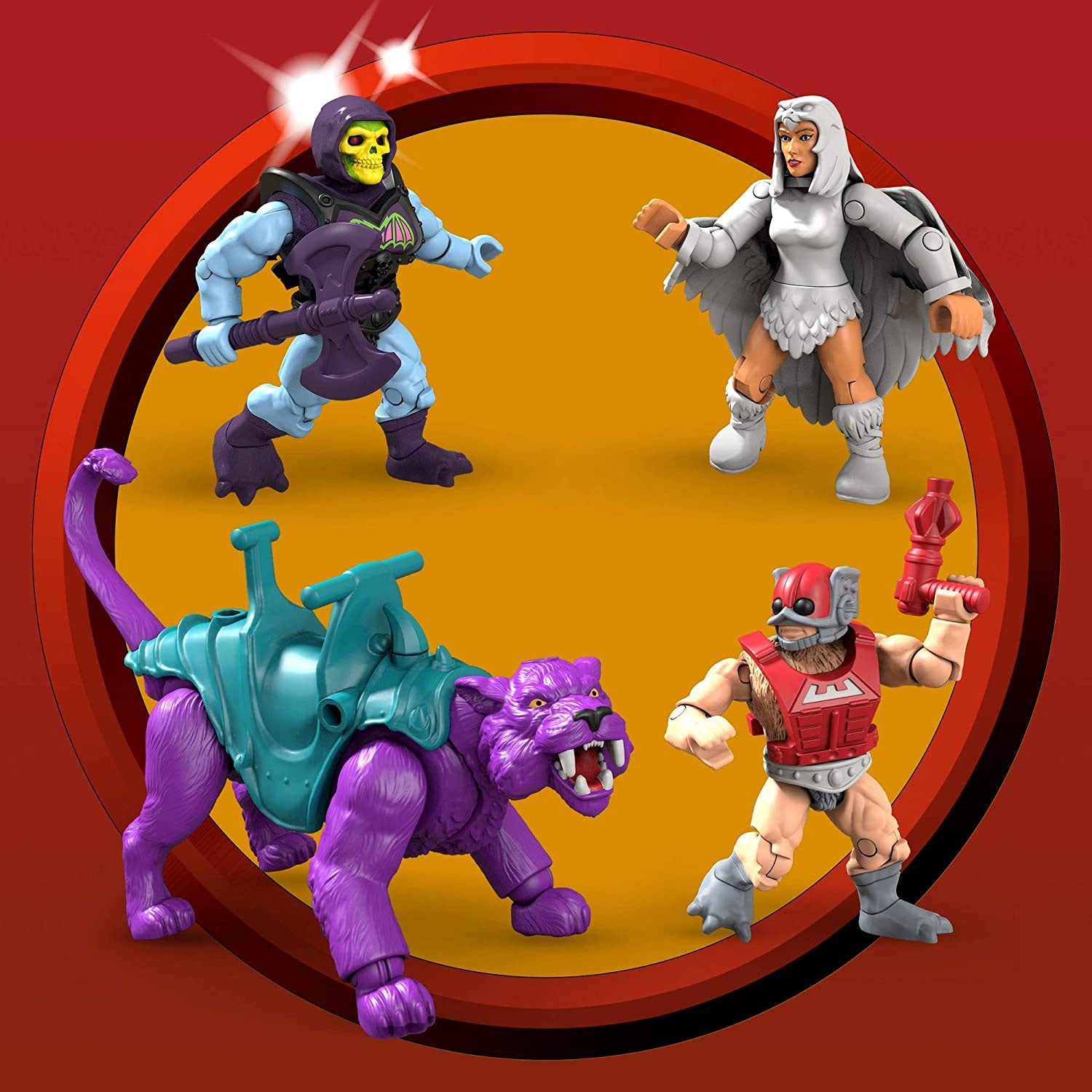 Mega Construx Masters of the Universe Panthor at Point Dread Building Toy Set - VMInnovations