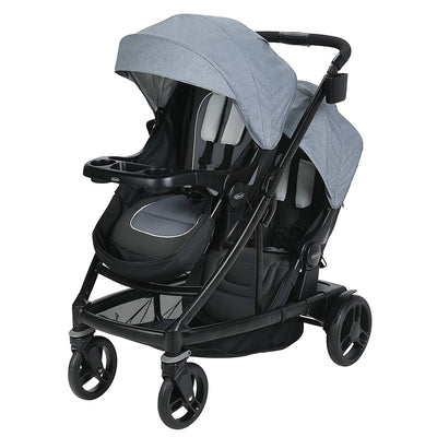 Graco Uno2Duo Single to Double Baby Toddler Convertible Stroller (Open Box)