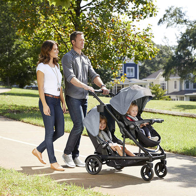 Graco Uno2Duo Single to Double Baby Toddler Convertible Stroller (Open Box)