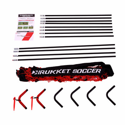 Rukket Sports 8 x 6 Ft Travel Sport Practice Foldable Soccer Goal Net (Open Box)