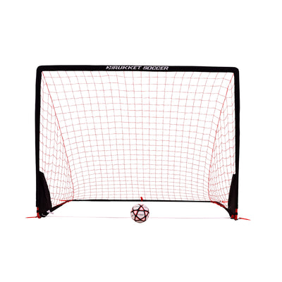 Rukket Sports 8 x 6 Ft Travel Sport Practice Foldable Soccer Goal Net (Open Box)