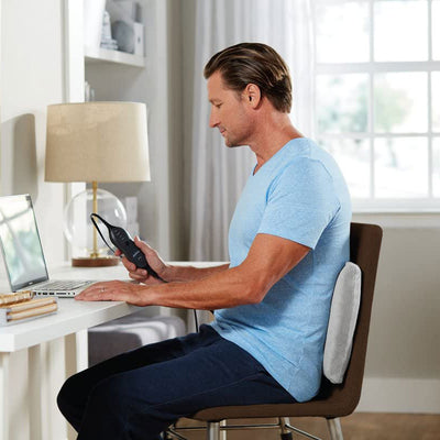 Sunbeam Back Contouring Electric Heating Pad with Lumbar Support - VMInnovations