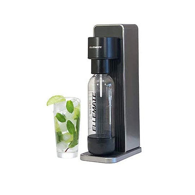 Ellemate Dynamic Carbonation Machine for Sparkling Water Fizzy Beverages, Gray