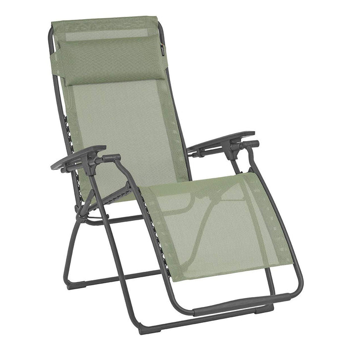 Lafuma LFM3118-8557 Futura Series Zero Gravity Outdoor Lounge Recliner, Green