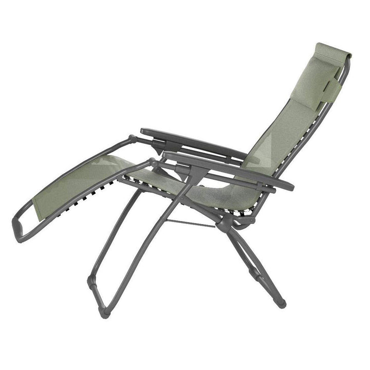 Lafuma Futura Series Zero Gravity Outdoor Lounge Recliner, Green (Open Box)