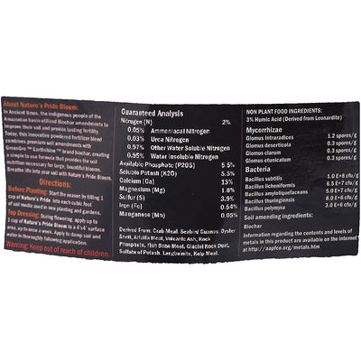 GreenGro Nature's Pride Plant Fertilizer w/ Biochar & Mycorrhizae, 5 Lb (2 Pack)