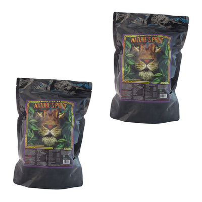 GreenGro Nature's Pride Plant Fertilizer w/ Biochar & Mycorrhizae, 5 Lb (2 Pack)