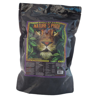GreenGro Nature's Pride Bloom Plant Fertilizer w/ Biochar & Mycorrhizae, 5 Pound