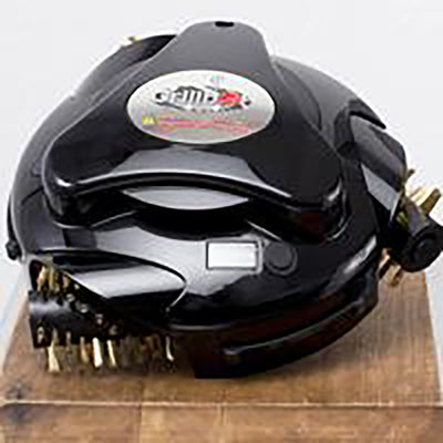 Grillbot Automatic Grill Cleaning Robot Durable Brass Brushes, Black (For Parts)
