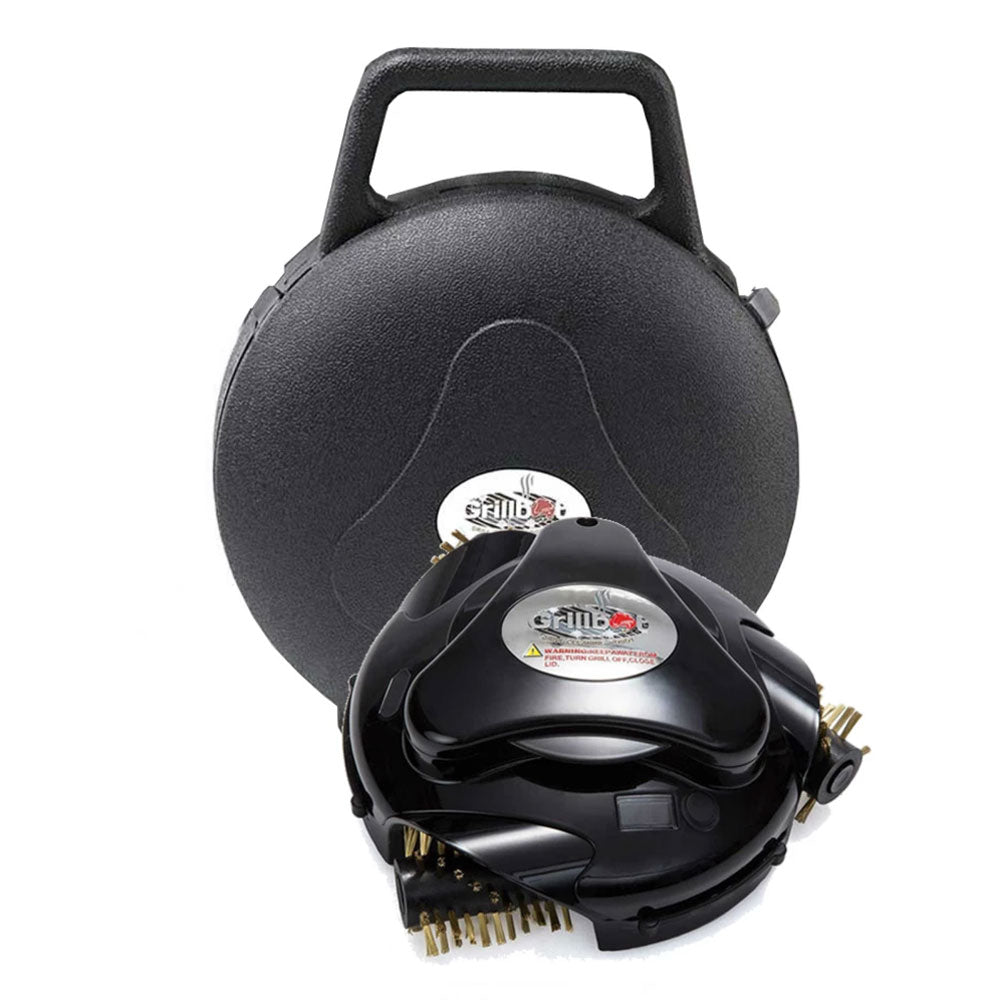 Grillbot Automatic Grill Cleaning Robot with Carry Case, Black (Used) - VMInnovations