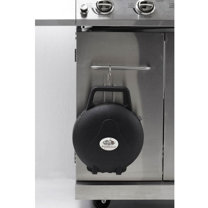Grillbot Automatic Grill Cleaning Robot with Carry Case, Black (Used) - VMInnovations