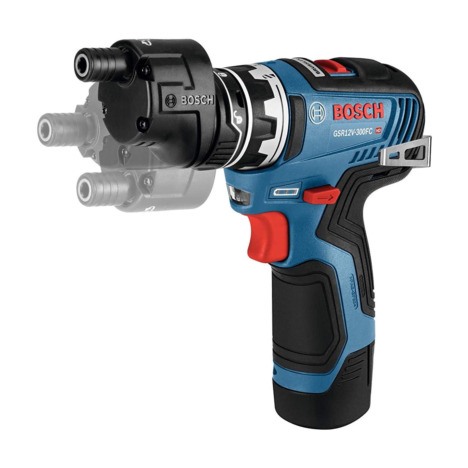 Bosch GSR12V-300FCB22 12V Max EC Brushless 5-In-1 Drill/Driver System (Open Box)