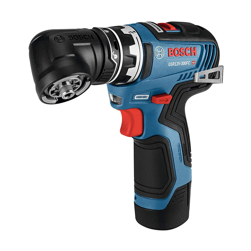 Bosch GSR12V-300FCB22 12V Max EC Brushless Flexiclick 5-In-1 Drill/Driver System