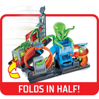 Hot Wheels City Ultimate Octo Car Wash Water Playset with Color Reveal Vehicle - VMInnovations