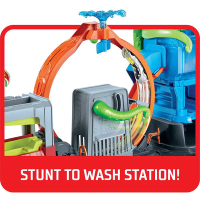 Hot Wheels City Ultimate Octo Car Wash Water Playset with Color Reveal Vehicle - VMInnovations